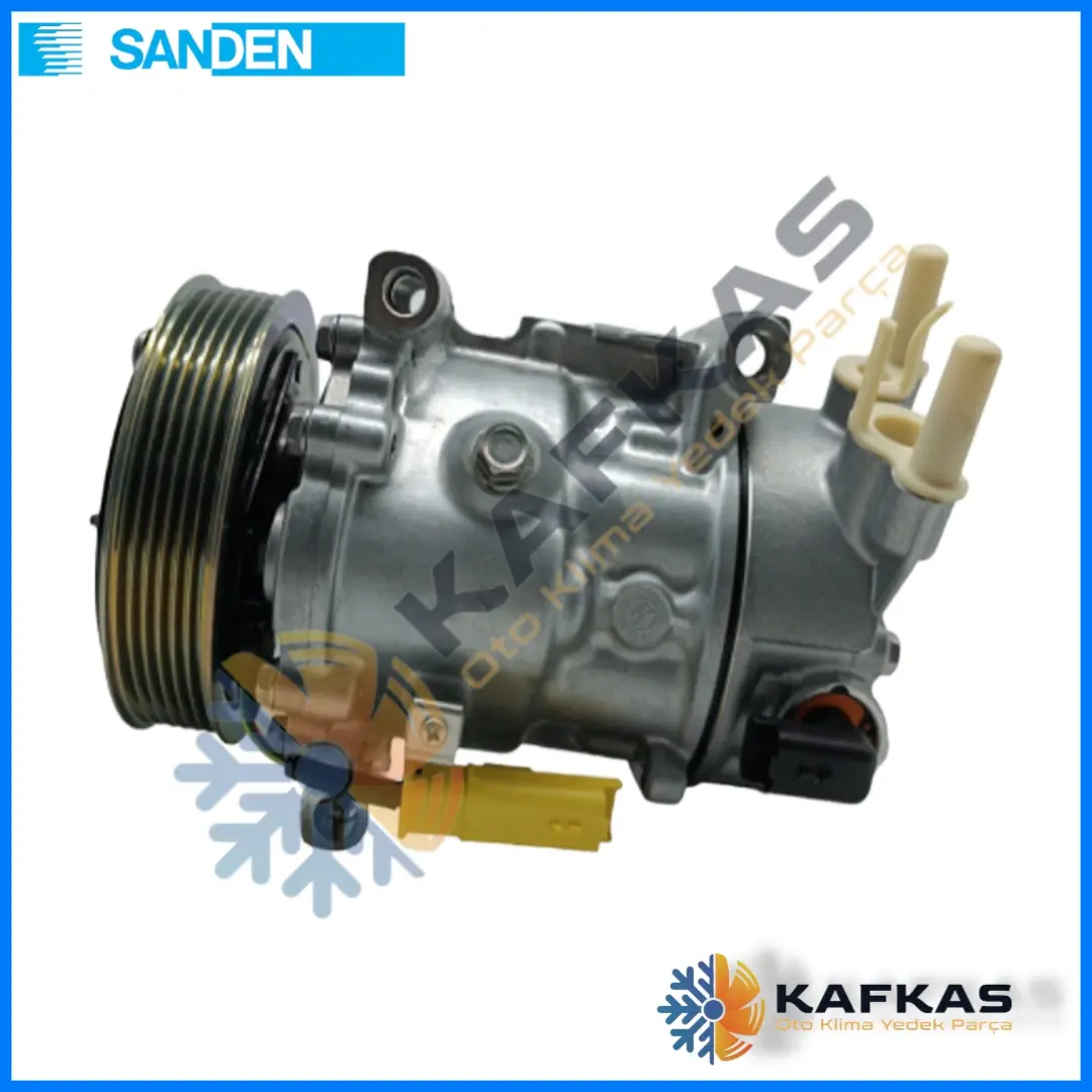 SANDEN 1367 CITROEN C3 PICASSO-C4/PEUGEOT 207-208-408-508-5008 KLİMA KOMPRESÖRÜ