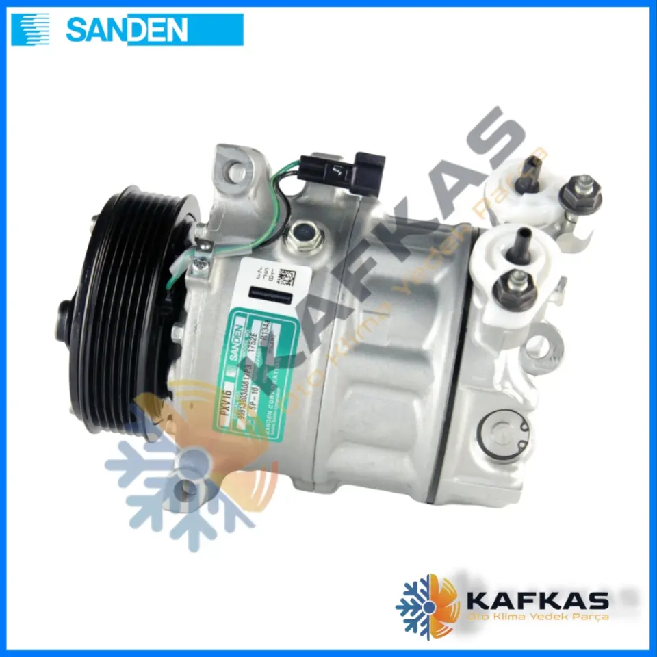 SANDEN 1752 FORD C MAX - FOCUS 3 - MONDEO 4 KLİMA KOMPRESÖRÜ