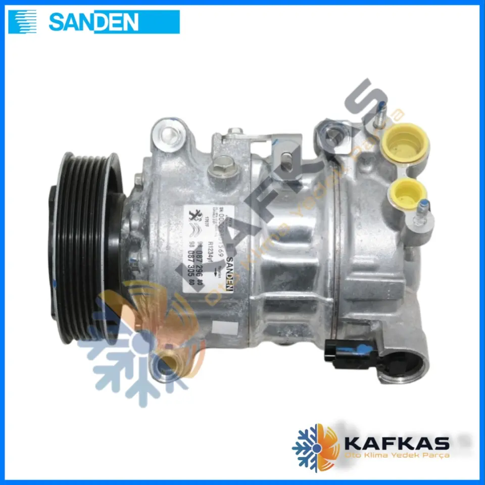 SANDEN 1767 / 8460 (CS000N) PSA C5-VIVARO-3008-5008-EXPERT KLİMA KOMPRESÖRÜ