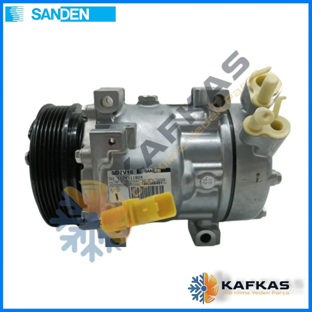 SANDEN 1850 PEUGEOT PARTNER / CITROEN BERLINGO / FIAT SCUDO KLİMA KOMPRESÖRÜ