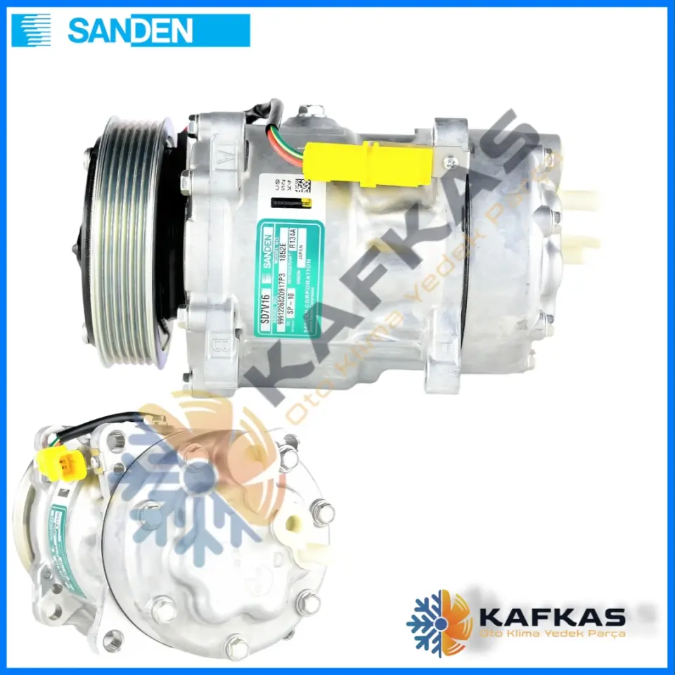 SANDEN 1852E CITROEN BERLINGO / PEUGEOT PARTNER KLİMA KOMPRESÖR