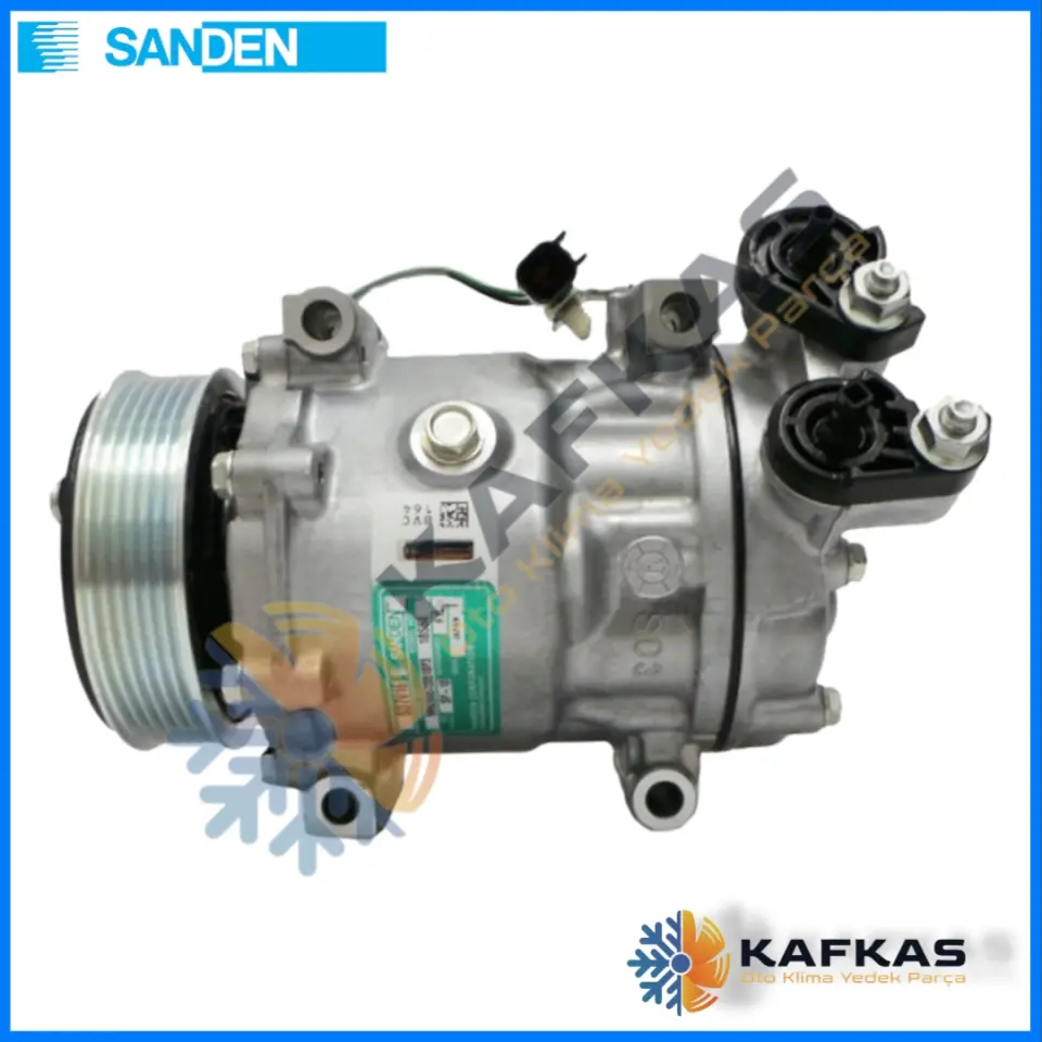 SANDEN 1857 VOLVO S60-S80 V60-V70 KLİMA KOMPRESÖRÜ