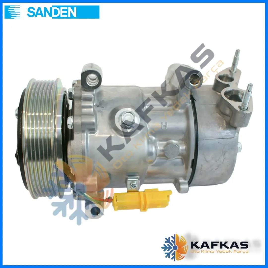 SANDEN 1941E PEUGEOT 1007 - BIPPER / CITROEN C2 - C3 / FIAT FIORINO KLİMA KOMPRESÖRÜ