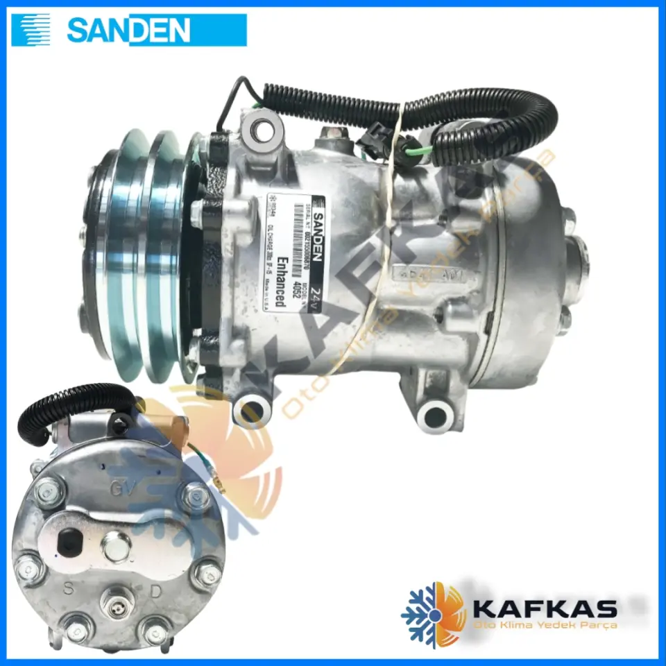 SANDEN 4052 ENHANCED SD7H15 KLİMA KOMPRESÖRÜ
