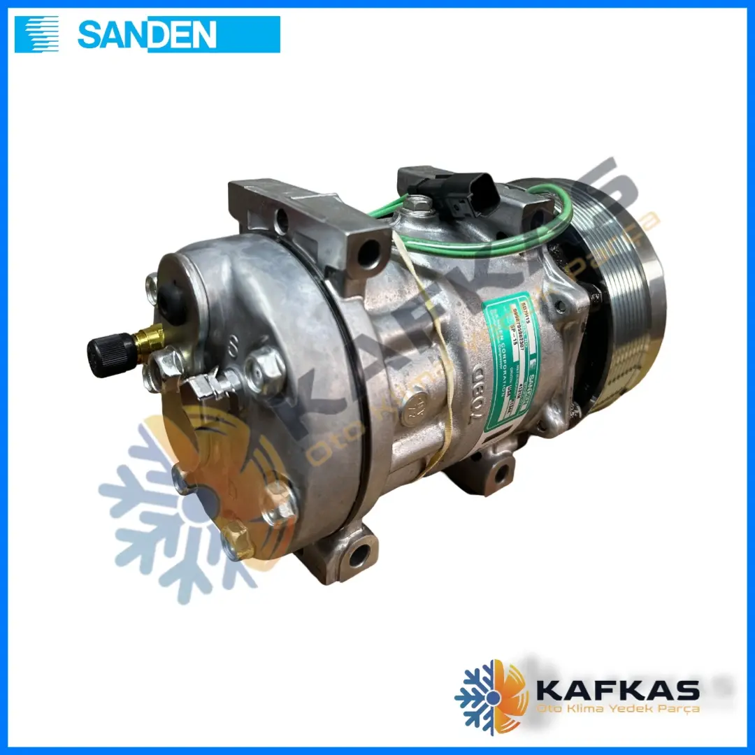 SANDEN 4131 CATERPILLAR 120H - 140H KLİMA KOMPRESÖRÜ