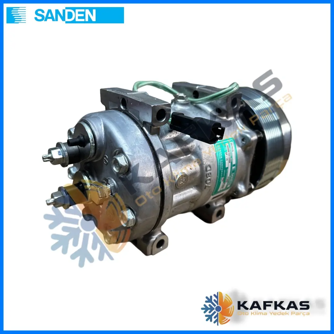 SANDEN 4132 CATERPILLAR KLİMA KOMPRESÖRÜ