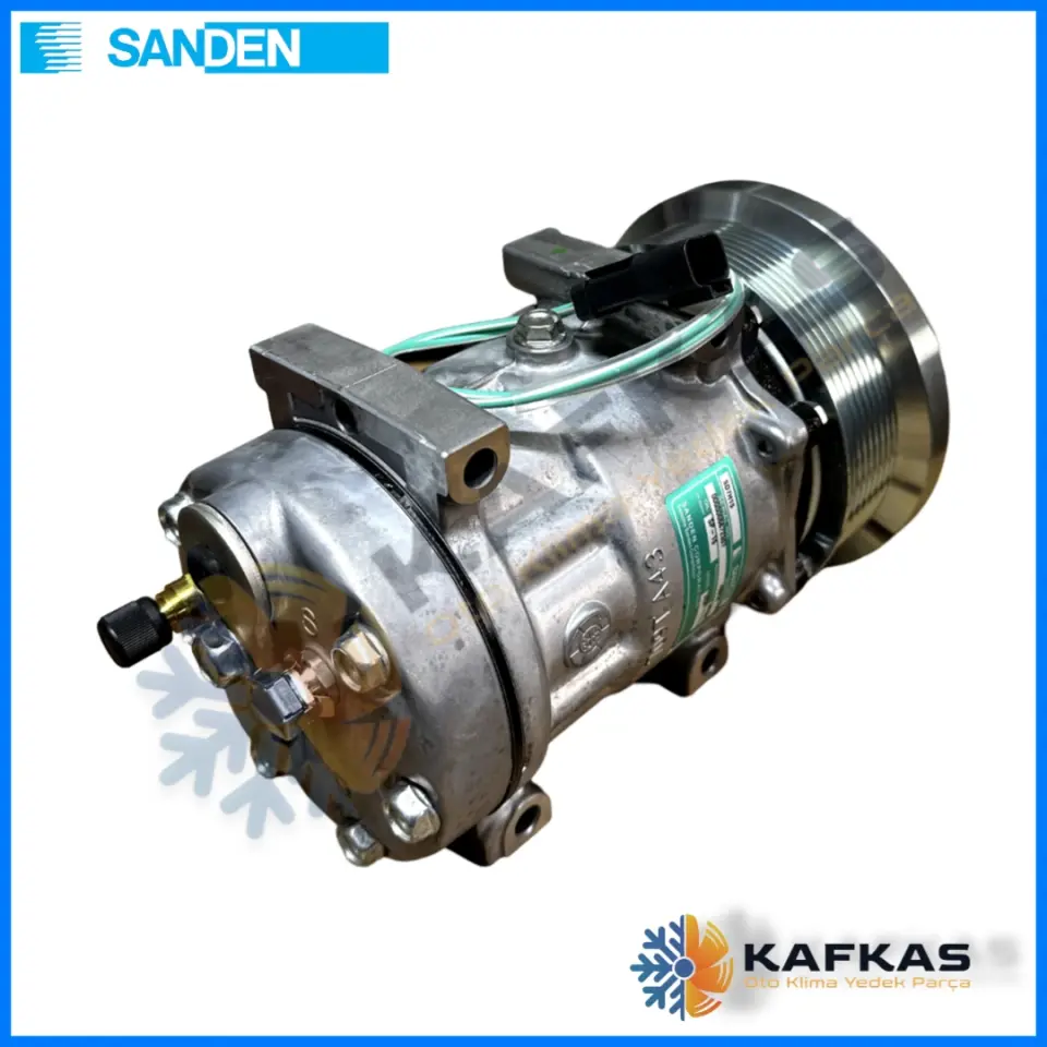 SANDEN 4301 CATERPILLAR 120H KLİMA KOMPRESÖRÜ