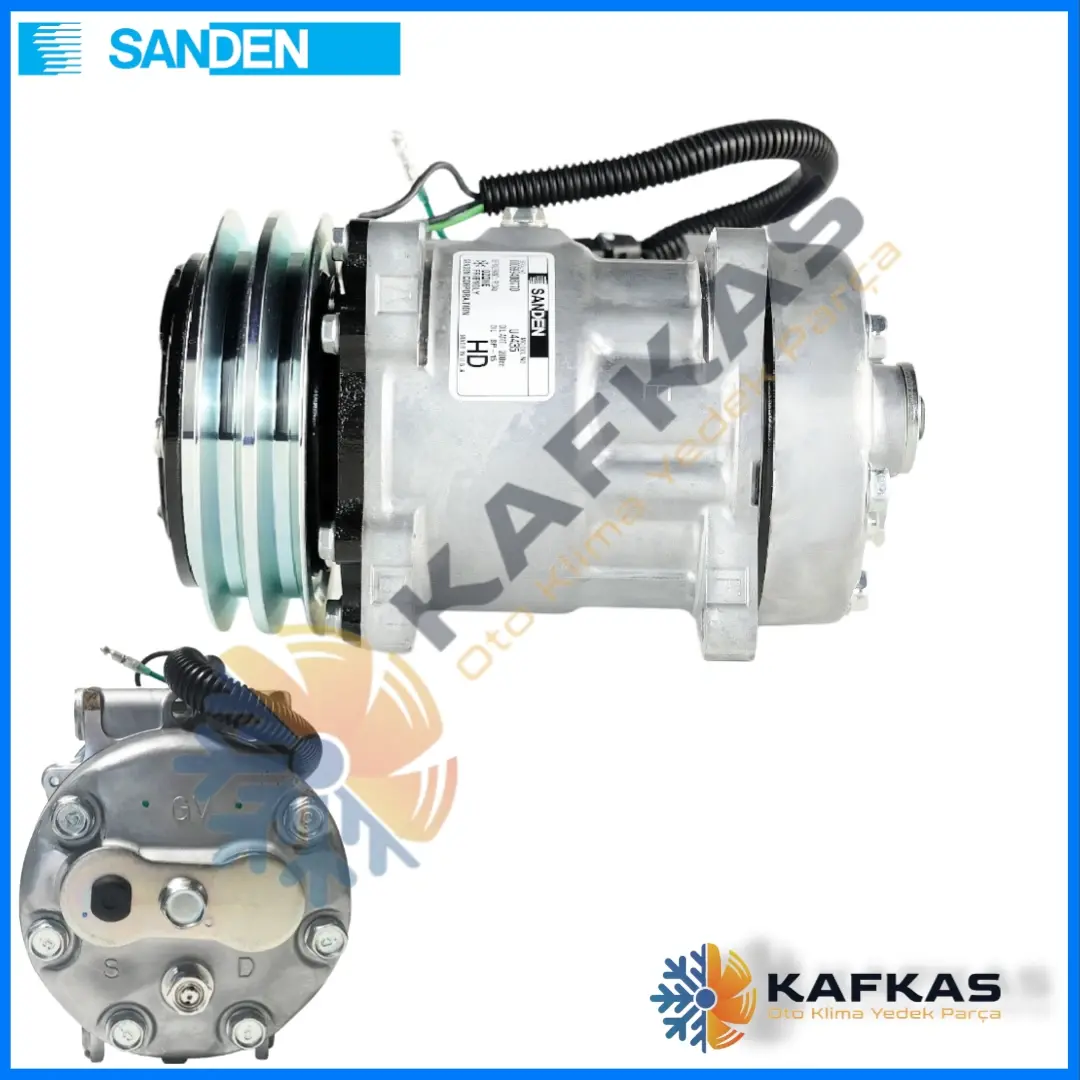 SANDEN 4435 ENHANCED SD7H15 KLİMA KOMPRESÖRÜ