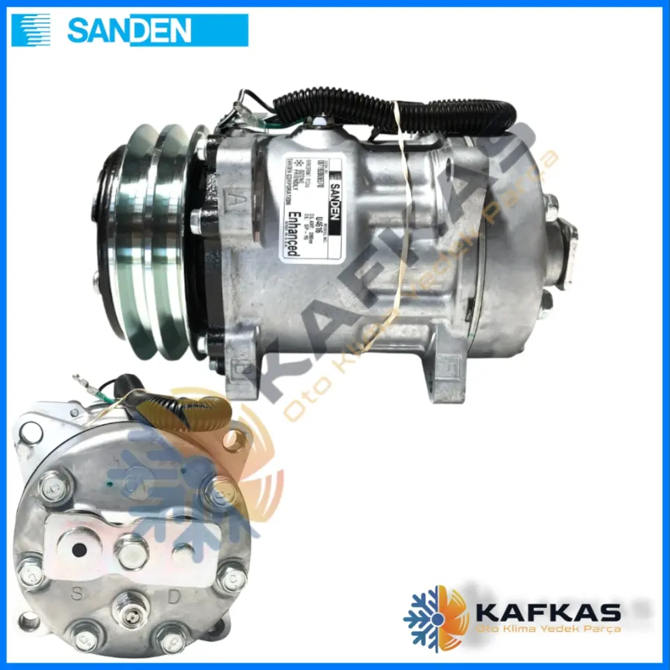 SANDEN 4616 ENHANCED SD7H15 KLİMA KOMPRESÖRÜ