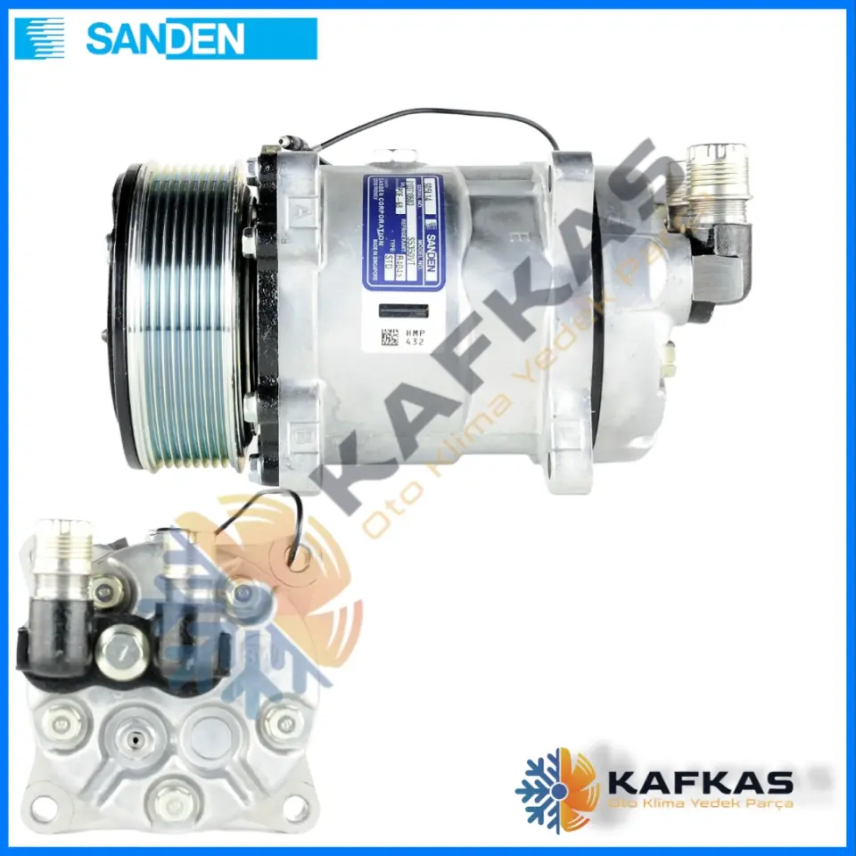 SANDEN 5350VT SD5L14 KLİMA KOMPRESÖRÜ