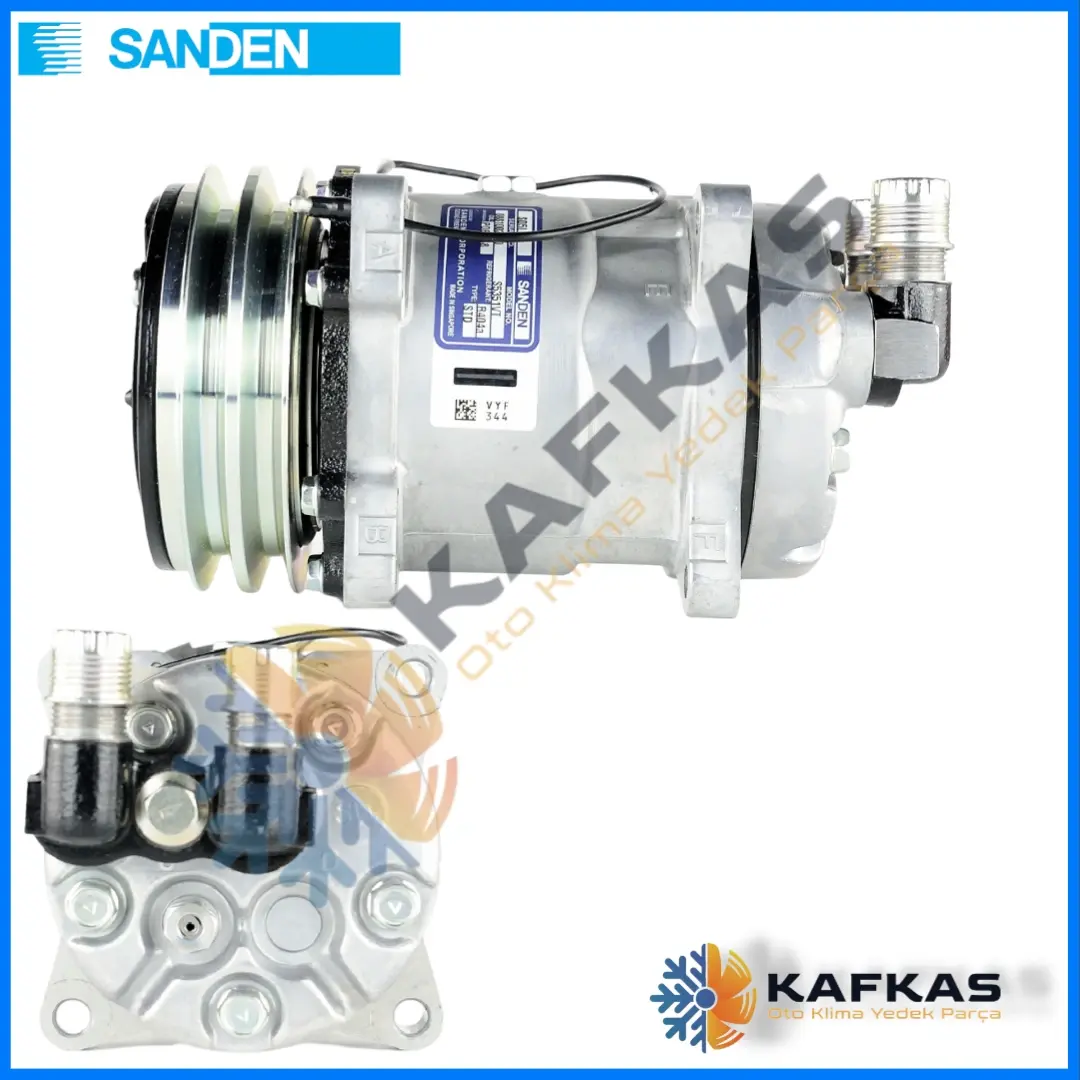 SANDEN 5351VT SD5L14 KLİMA KOMPRESÖRÜ
