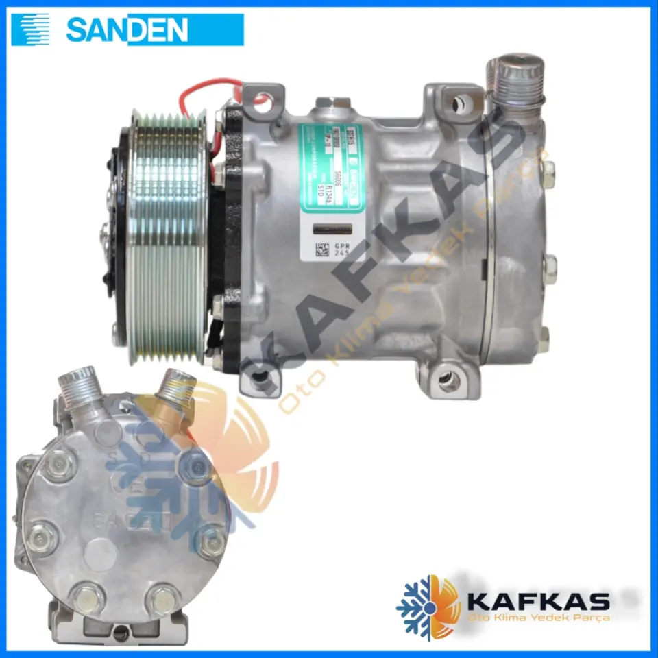 SANDEN 6006 SD7H15 KLİMA KOMPRESÖRÜ