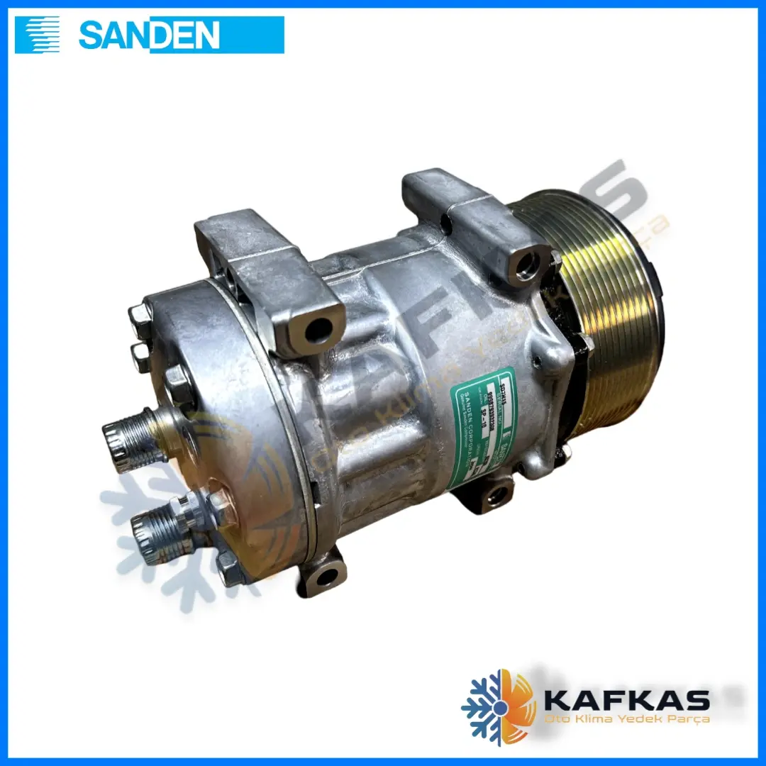 SANDEN 6020 NEW HOLLAND KLİMA KOMPRESÖRÜ