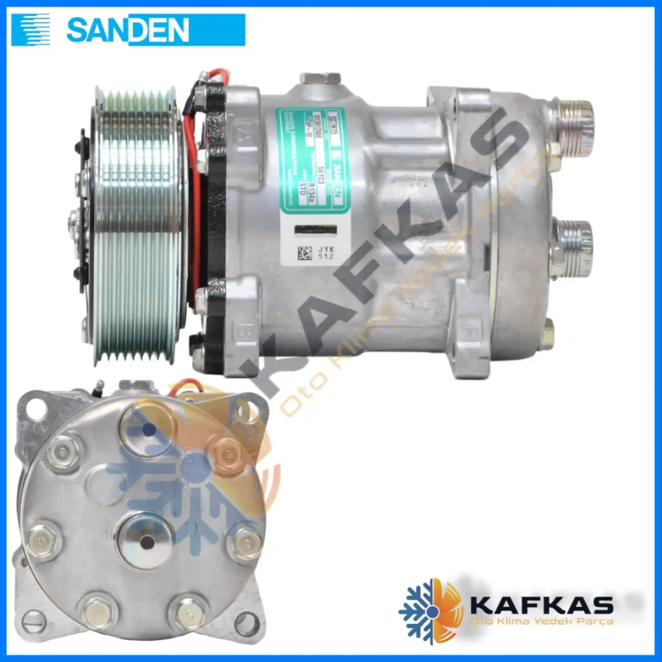 SANDEN 6103 SD7H15 KLİMA KOMPRESÖRÜ