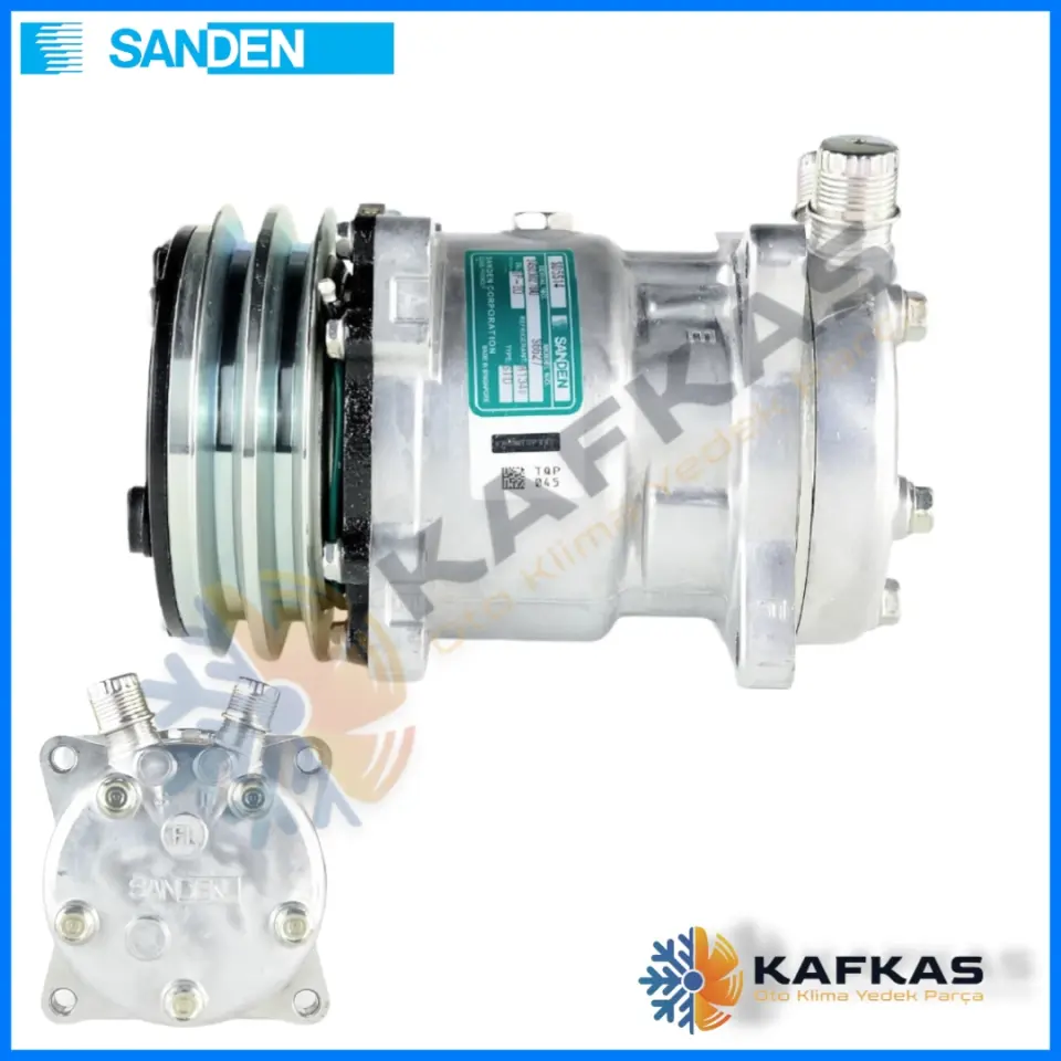 SANDEN 6627 SD5S14 KLİMA KOMPRRESÖRÜ