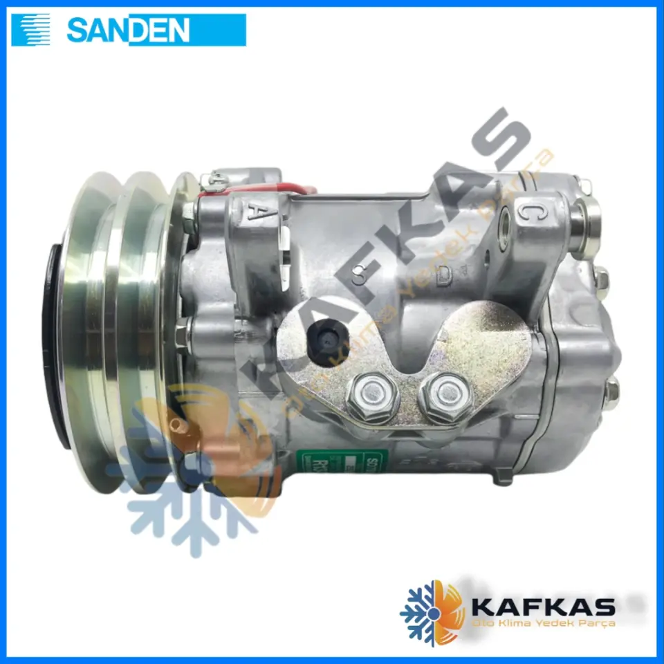 SANDEN 7170 JCB - CASE KLİMA KOMPRESÖRÜ