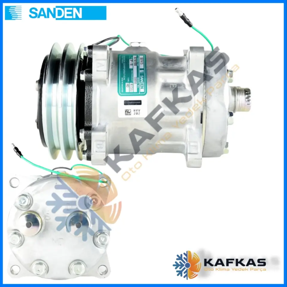 SANDEN 8098 SD7H15 KLİMA KOMPRESÖRÜ