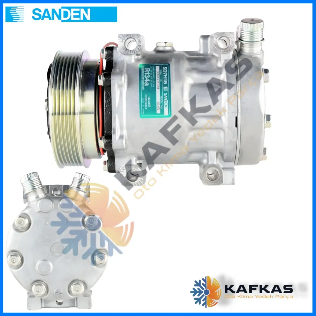 SANDEN 8105 FORD AEROSTAR / F150-350 KLİMA KOMPRESÖRÜ