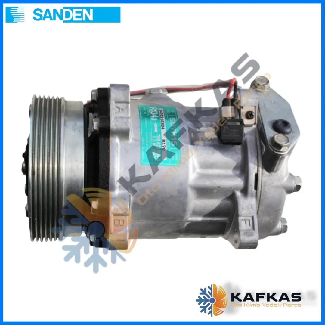 SANDEN 8170 TRANSPORTER 5 KLİMA KOMPRESÖRÜ