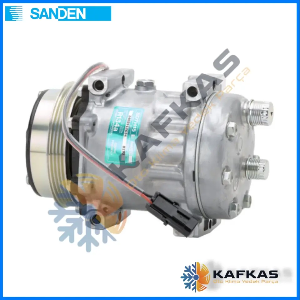 SANDEN 8173 IVECO - CNH - NEW HOLLAND - CASE KLİMA KOMPRESÖRÜ