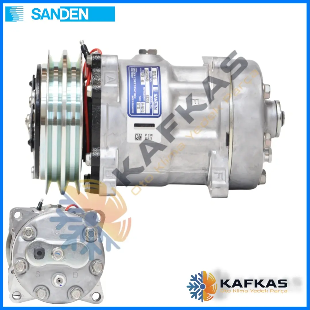 SANDEN 8208 SD7L15 KLİMA KOMPRESÖRÜ