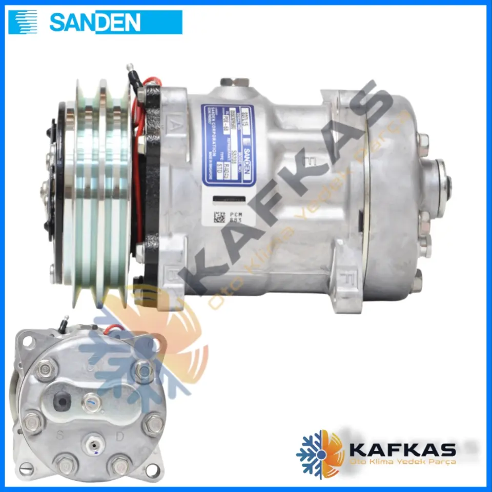 SANDEN 8208 SD7L15 KLİMA KOMPRESÖRÜ