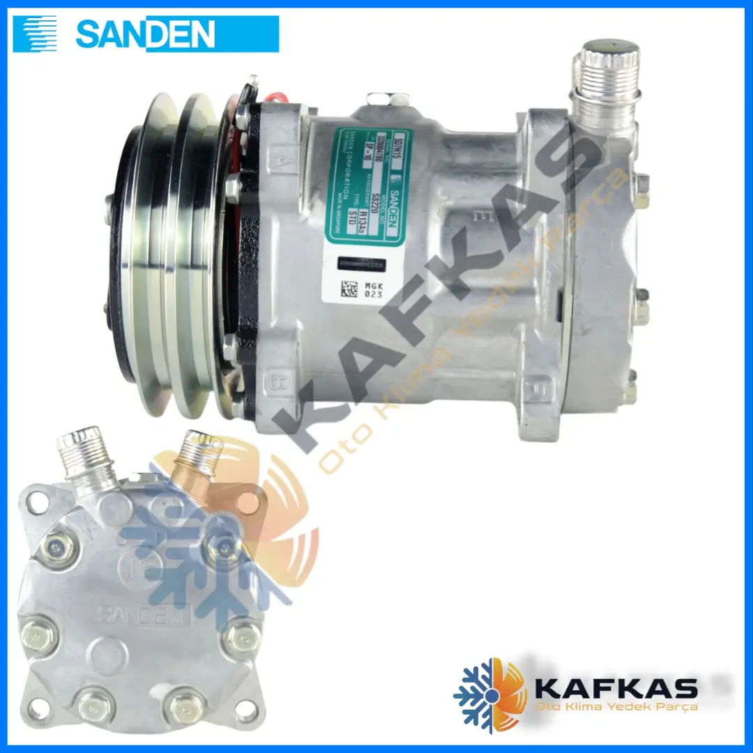 SANDEN 8220 SD7H15 KLİMA KOMPRESÖRÜ