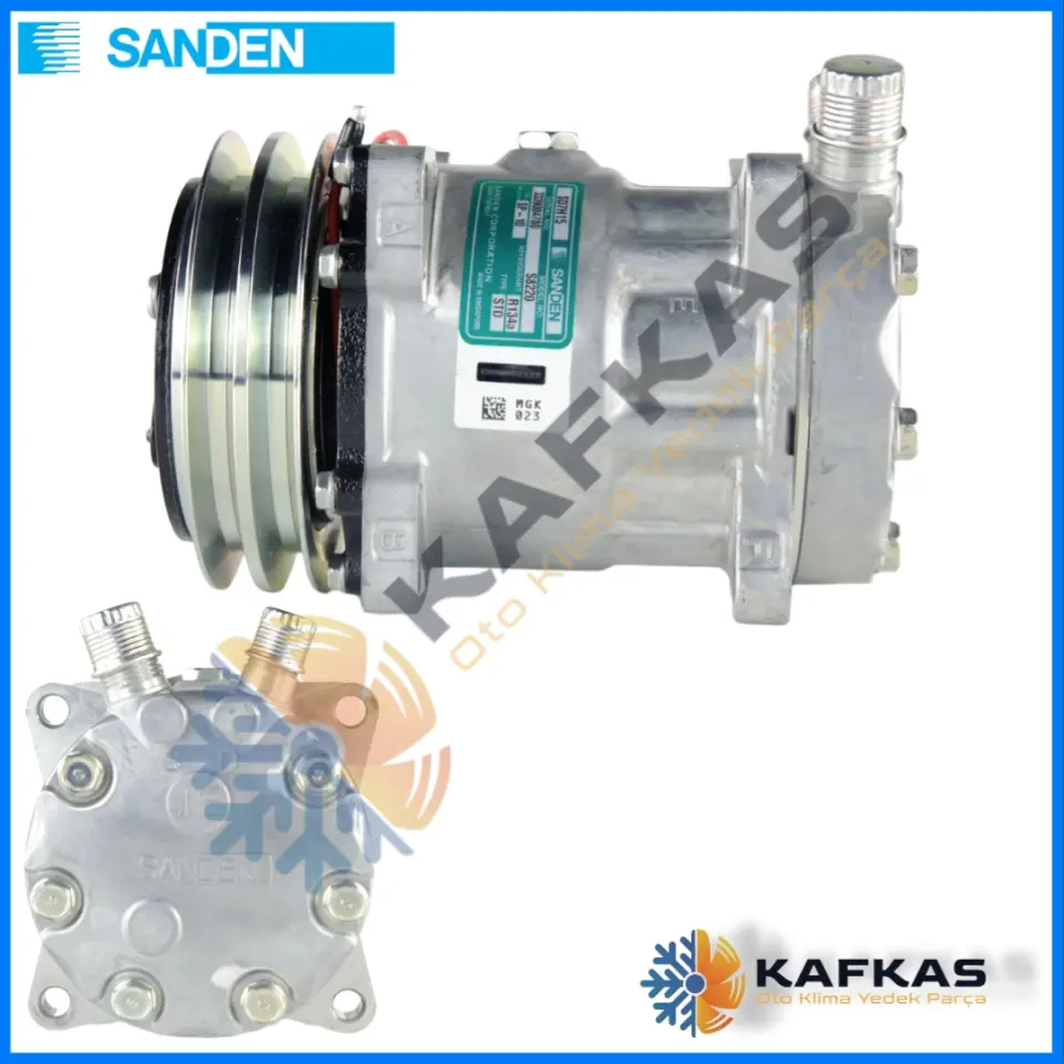 SANDEN 8220 SD7H15 KLİMA KOMPRESÖRÜ