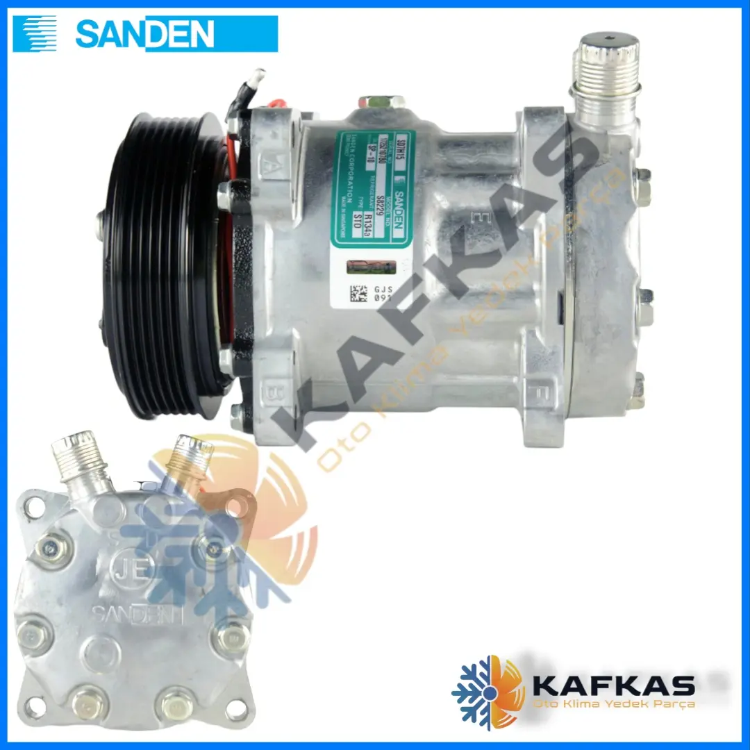 SANDEN 8229 SD7H15 KLİMA KOMPRESÖRÜ