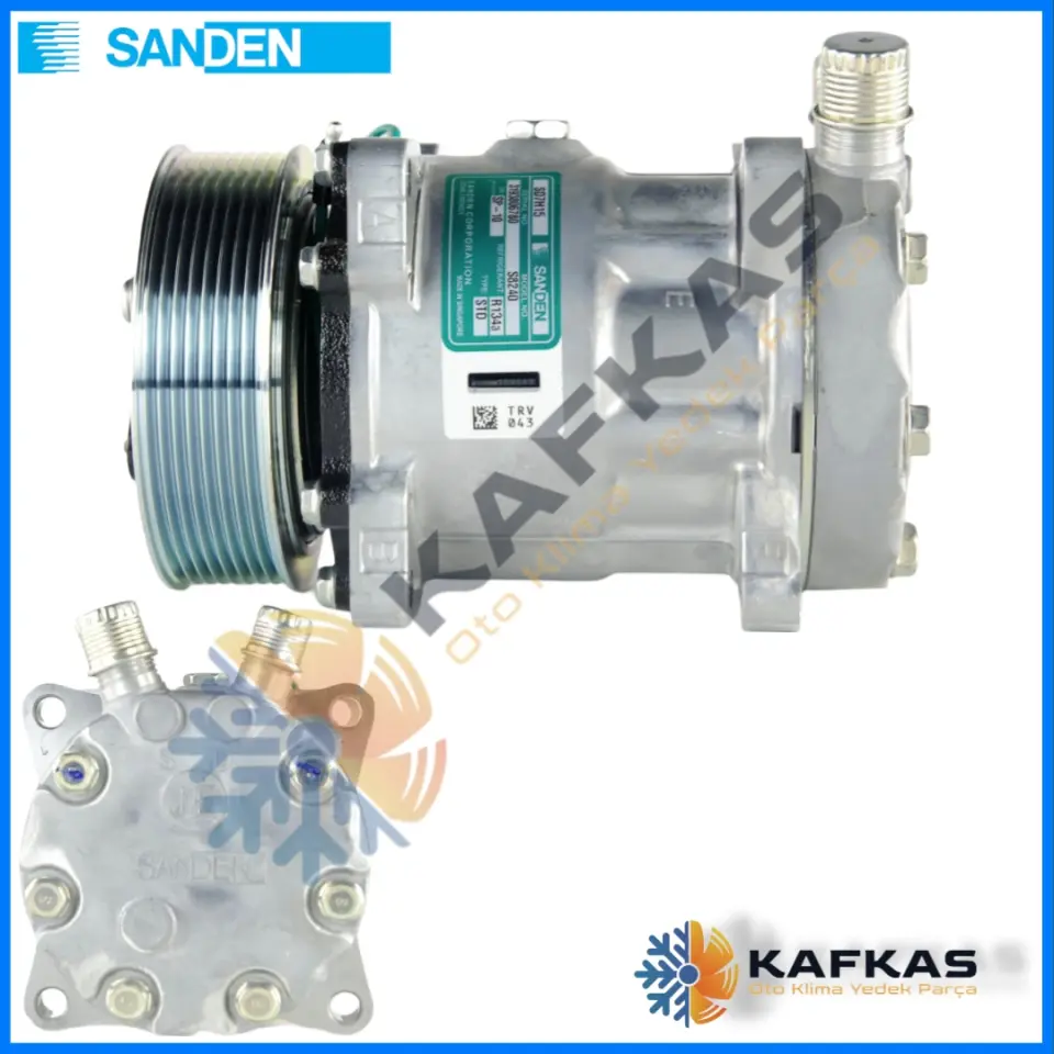 SANDEN 8240 SD7H15 KLİMA KOMPRESÖRÜ