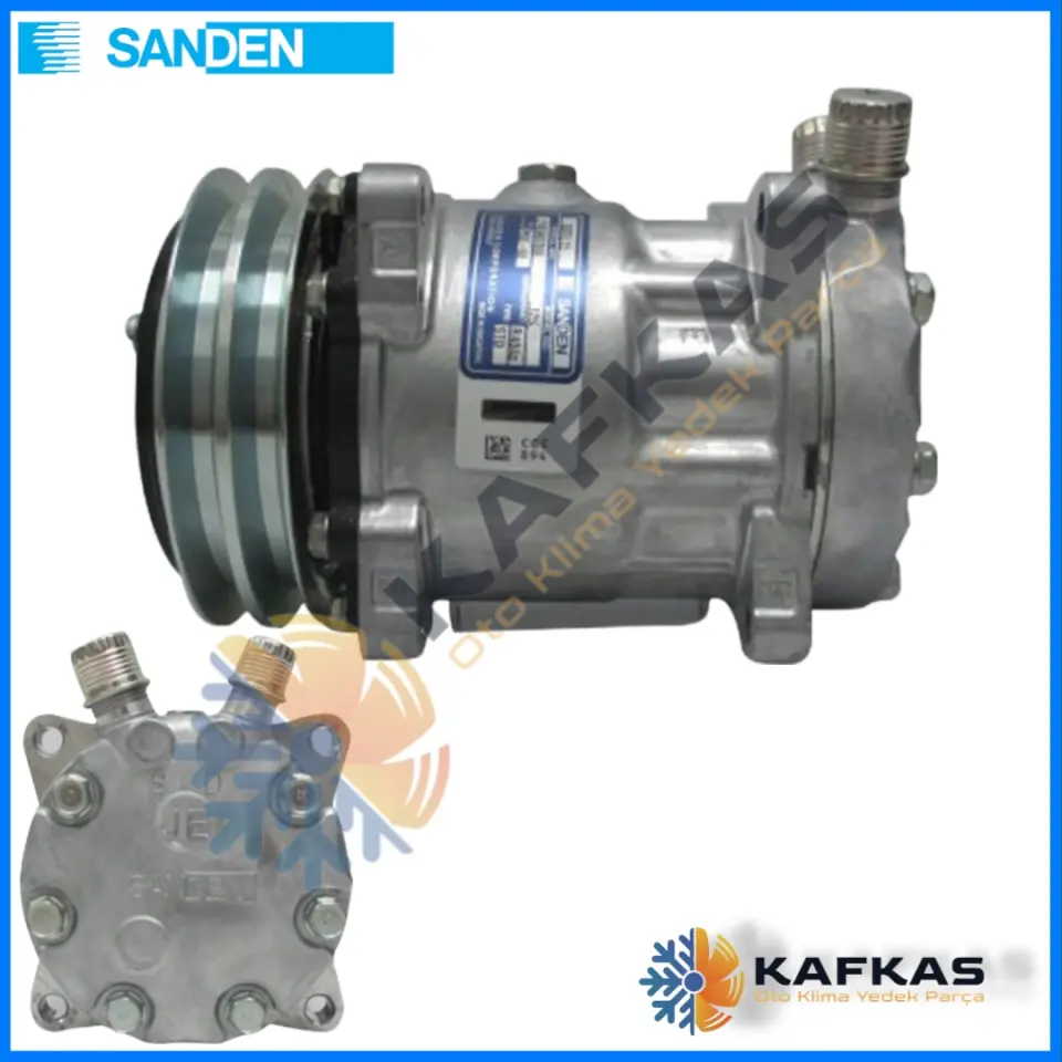 SANDEN 8252 SD7L15 KLİMA KOMPRESÖRÜ