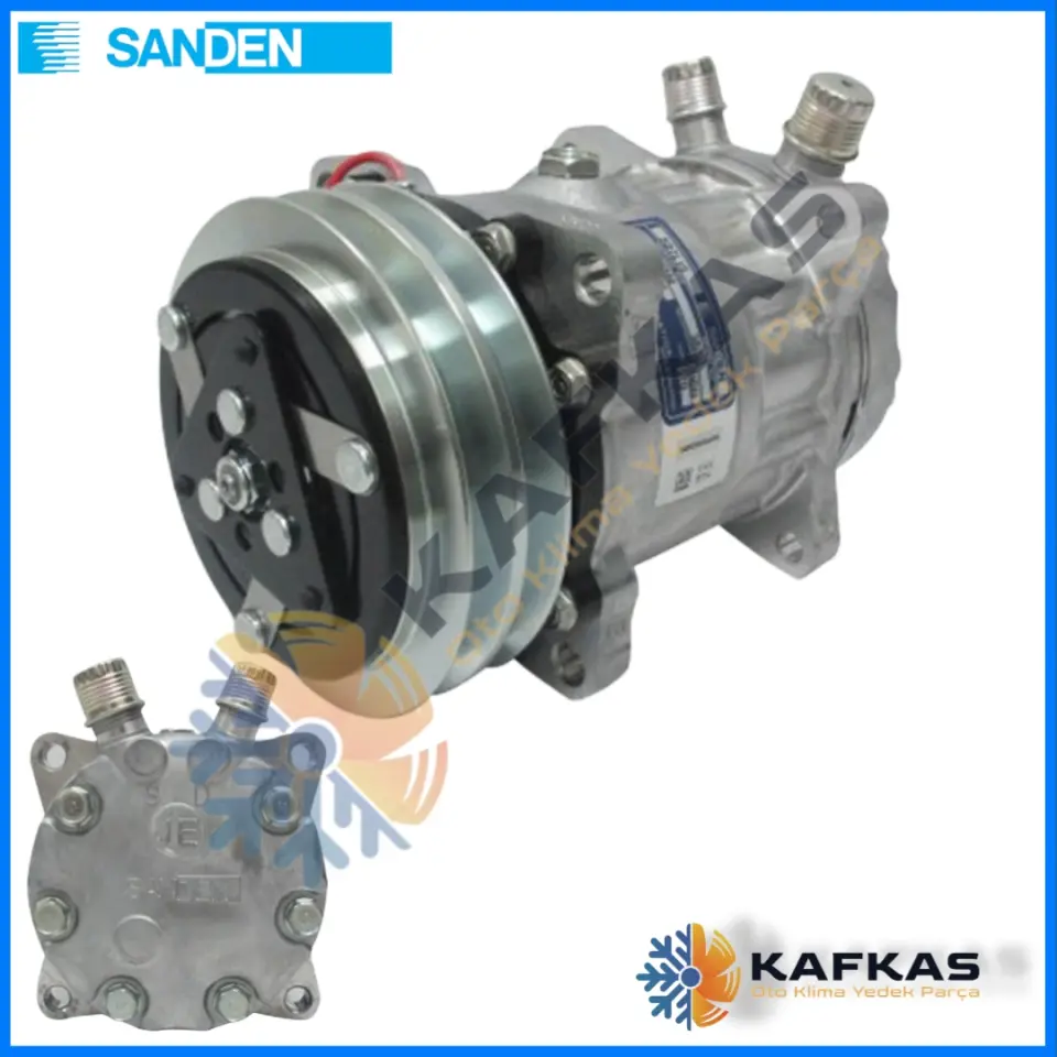 SANDEN 8253 SD7L15 KLİMA KOMPRESÖRÜ