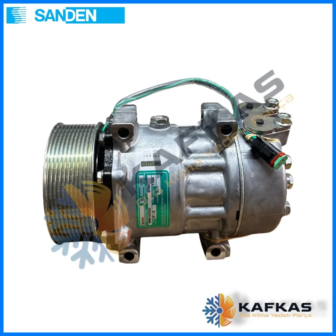 SANDEN 8295 SCANIA 4 SERISI-P-G-R-T KLİMA KOMPRESÖRÜ