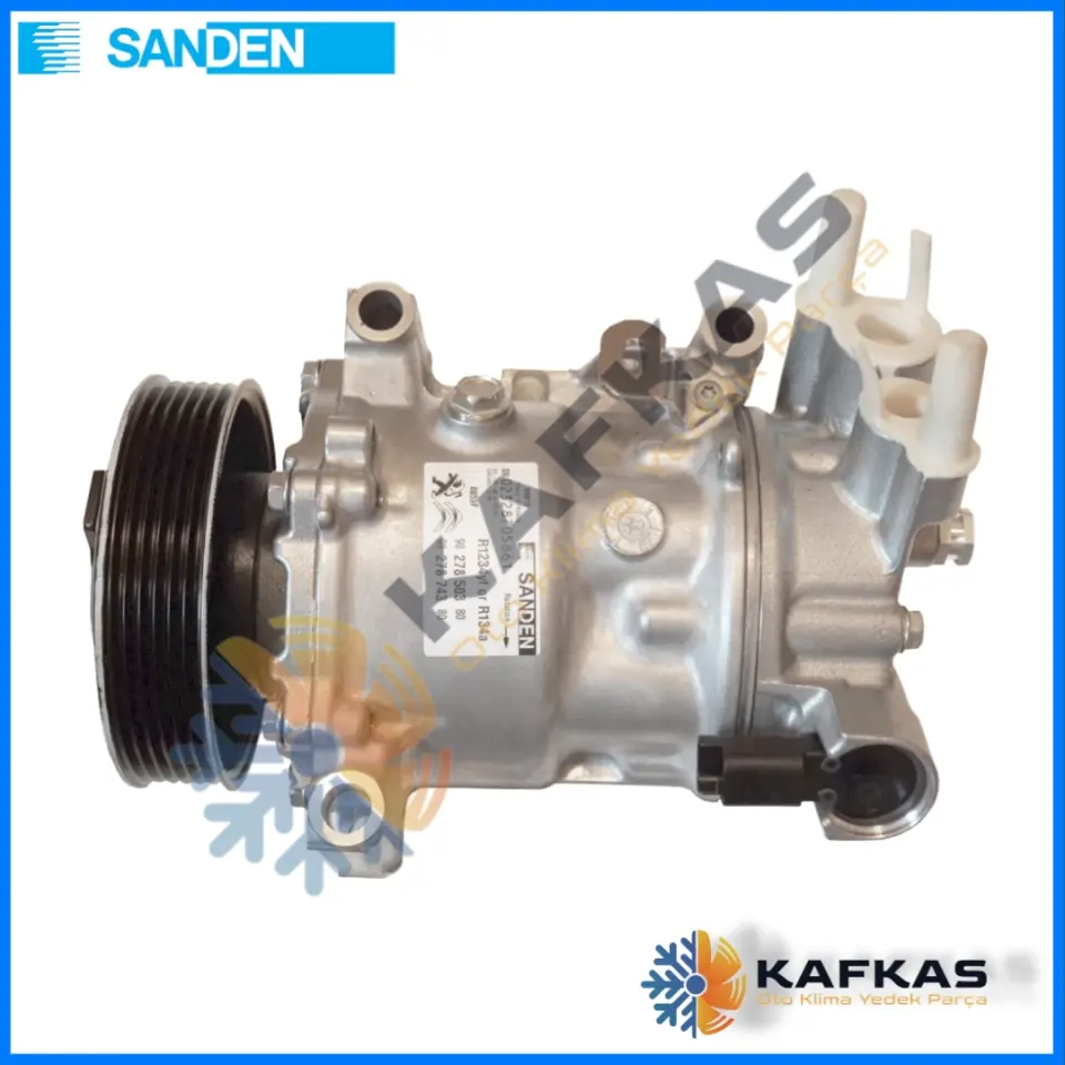 SANDEN 8859 PEUGEOT 208 - CACTUS - C4 KLİMA KOMPRESÖRÜ