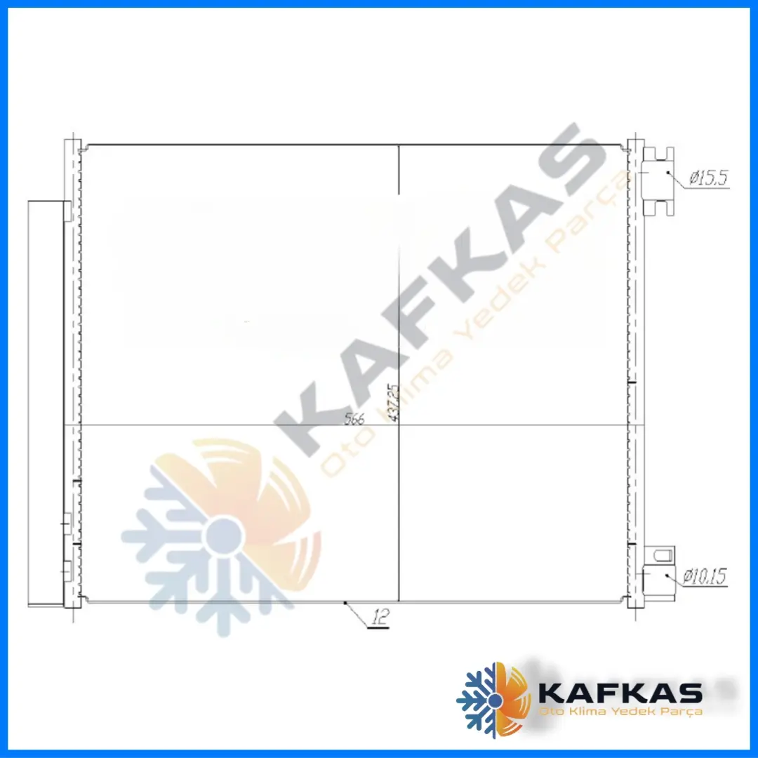 MEGANE 4 KLİMA RADYATÖRÜ