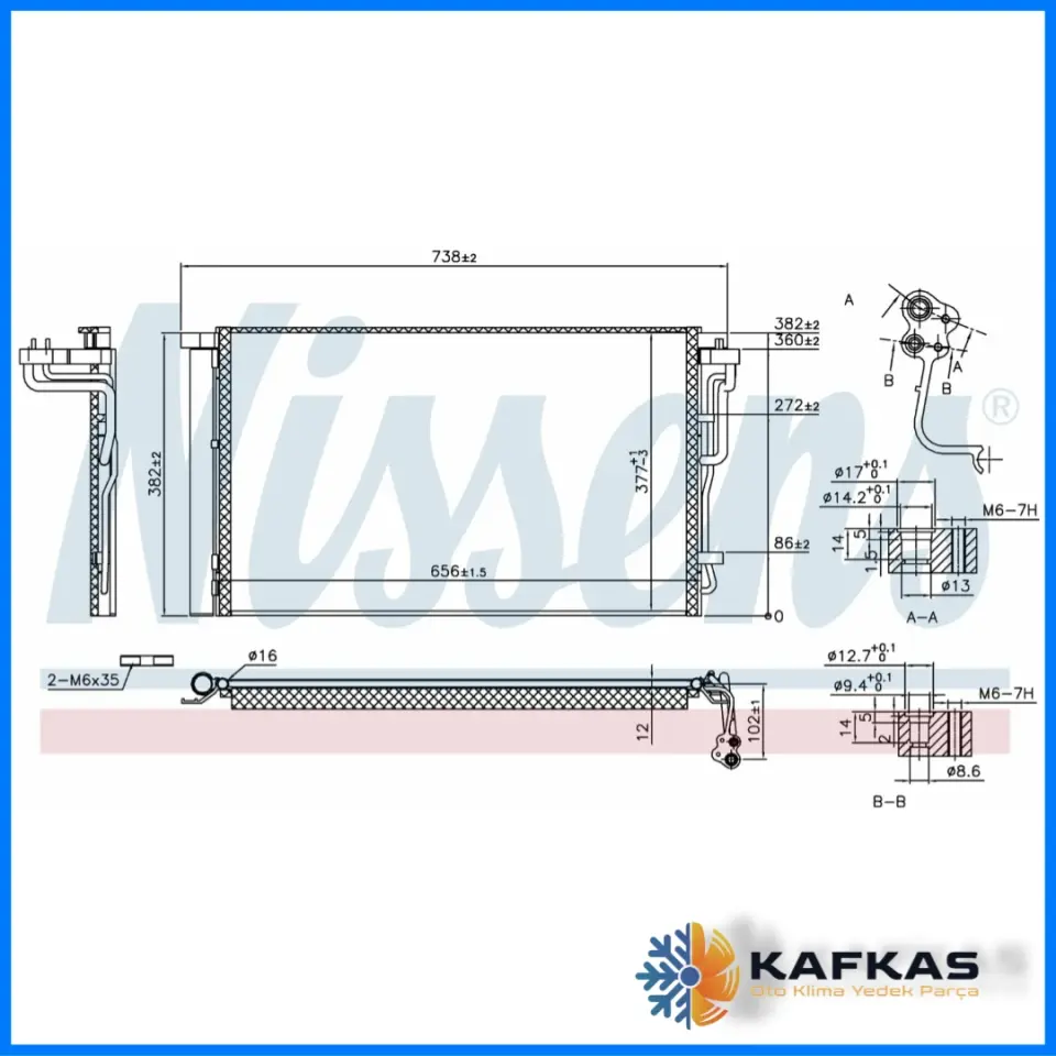 HYUNDAİ ELANTRA / i30 BENZİNLİ KLİMA RADYATÖRÜ