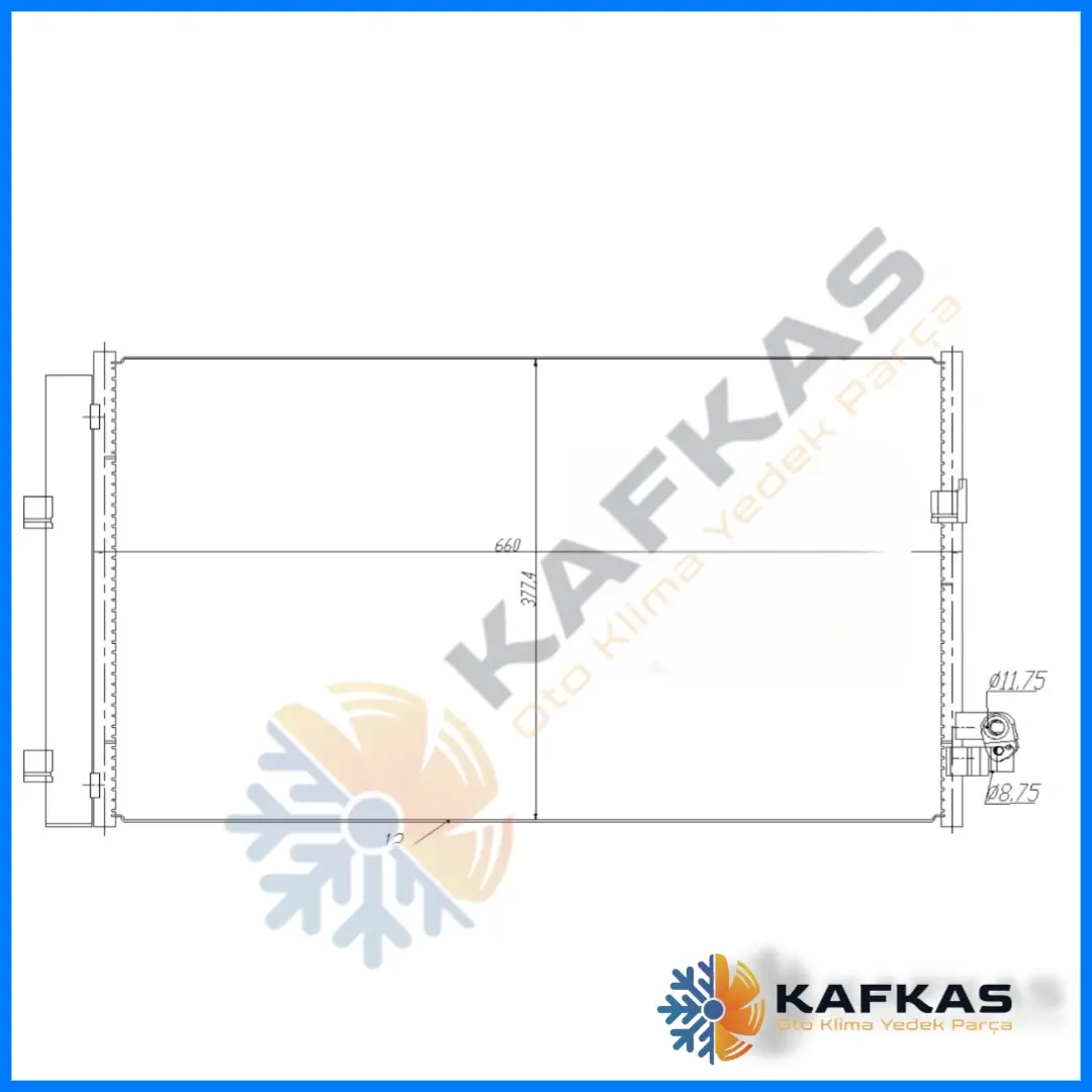 BMW 5 G30 - G31 KLİMA RADYATÖRÜ