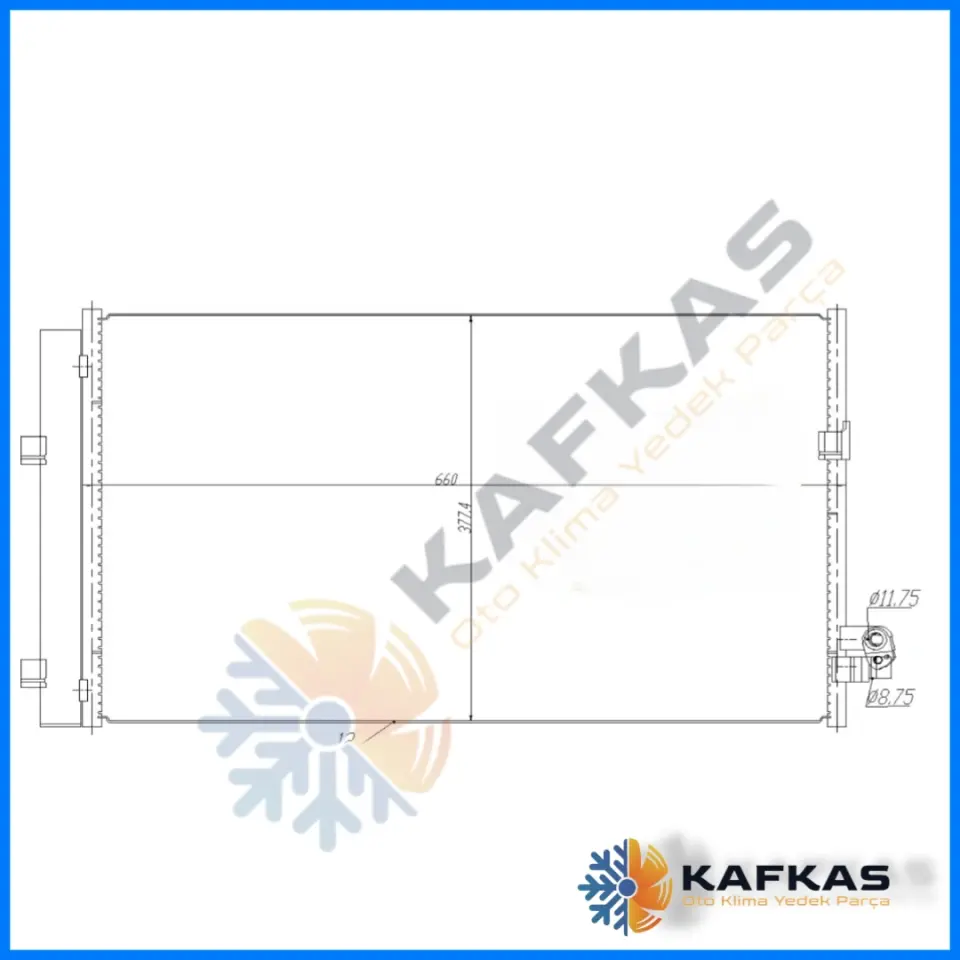 BMW 5 G30 - G31 KLİMA RADYATÖRÜ