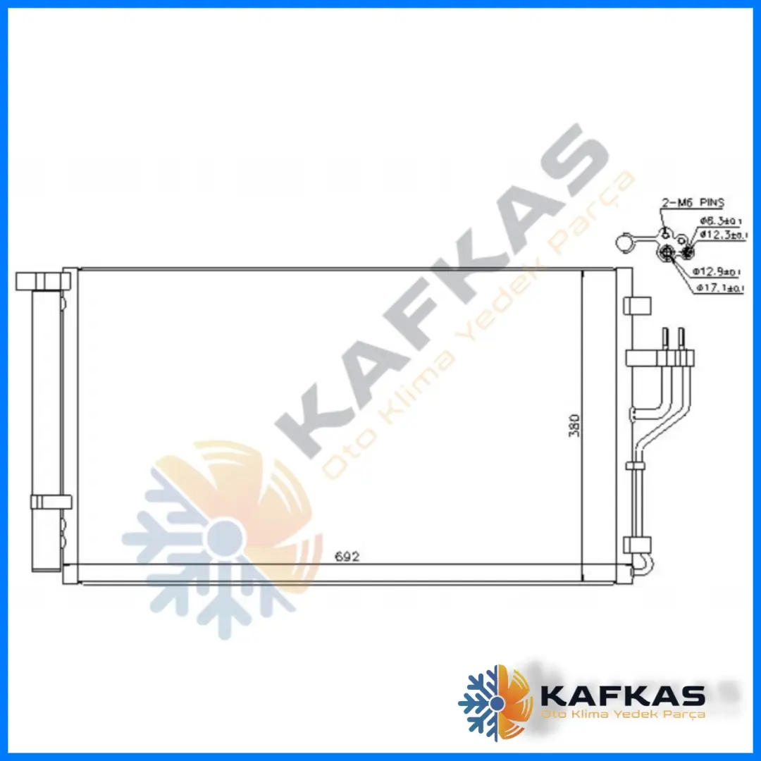 HYUNDAİ ix35  KLİMA RADYATÖRÜ