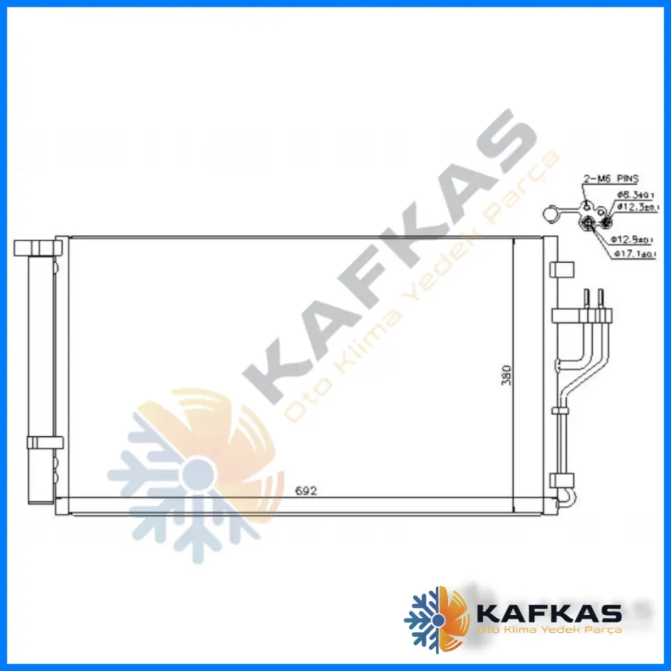 HYUNDAİ ix35  KLİMA RADYATÖRÜ