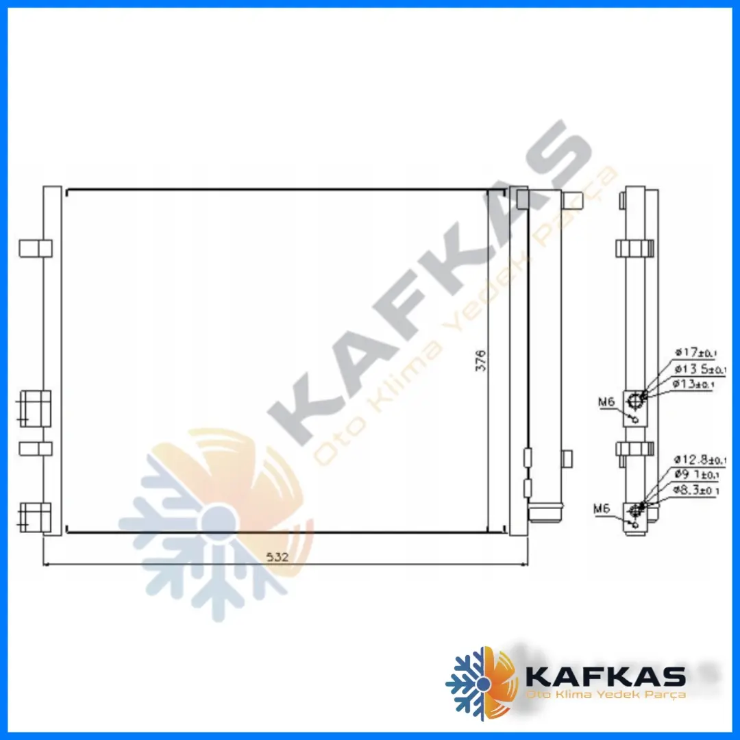 HYUNDAİ i20 1.2i KLİMA RADYATÖRÜ