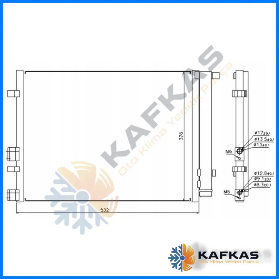 HYUNDAİ i20 1.2i KLİMA RADYATÖRÜ