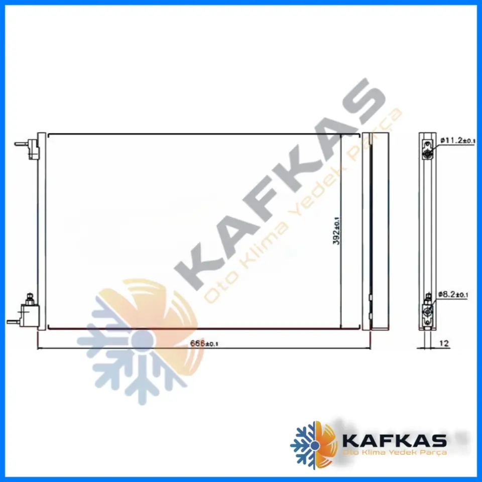 OPEL INSIGNIA KLİMA RADYATÖRÜ