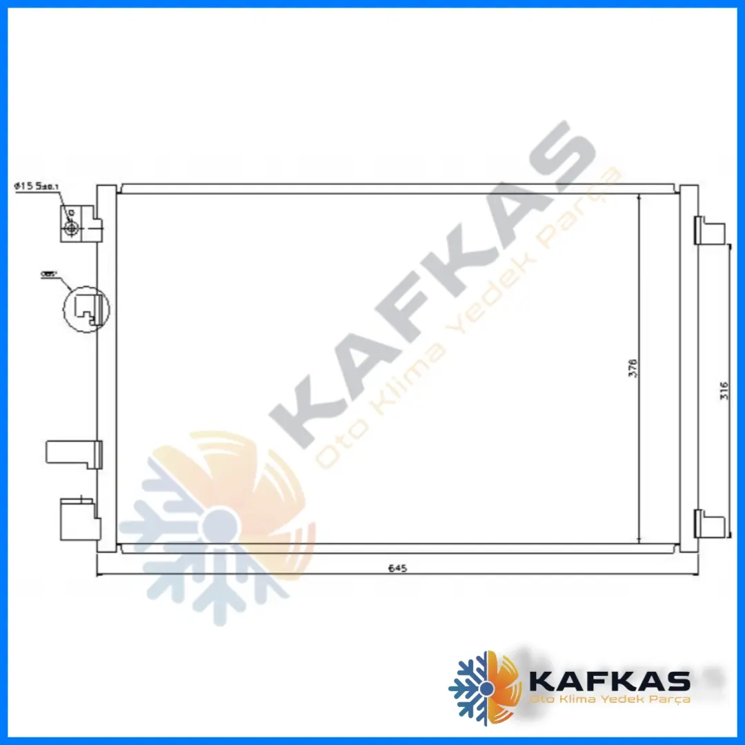 NİSSAN QASHQAİ KLİMA RADYATÖRÜ