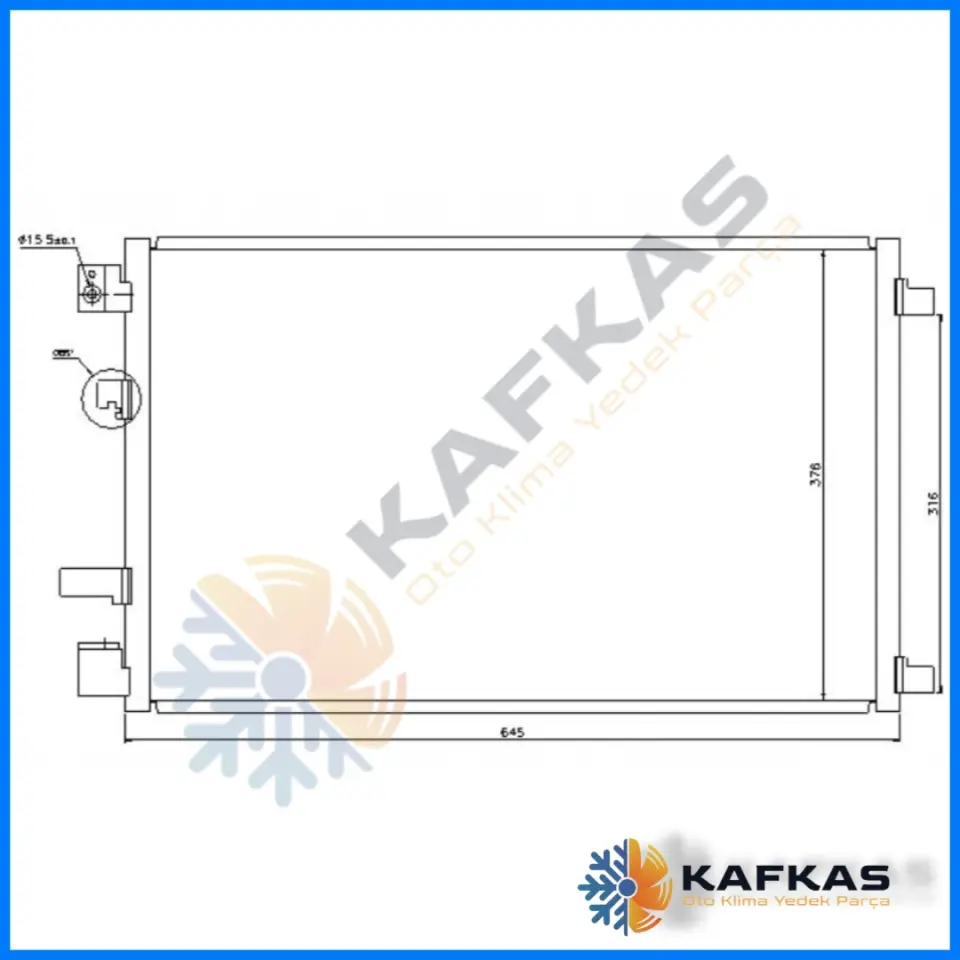 NİSSAN QASHQAİ KLİMA RADYATÖRÜ