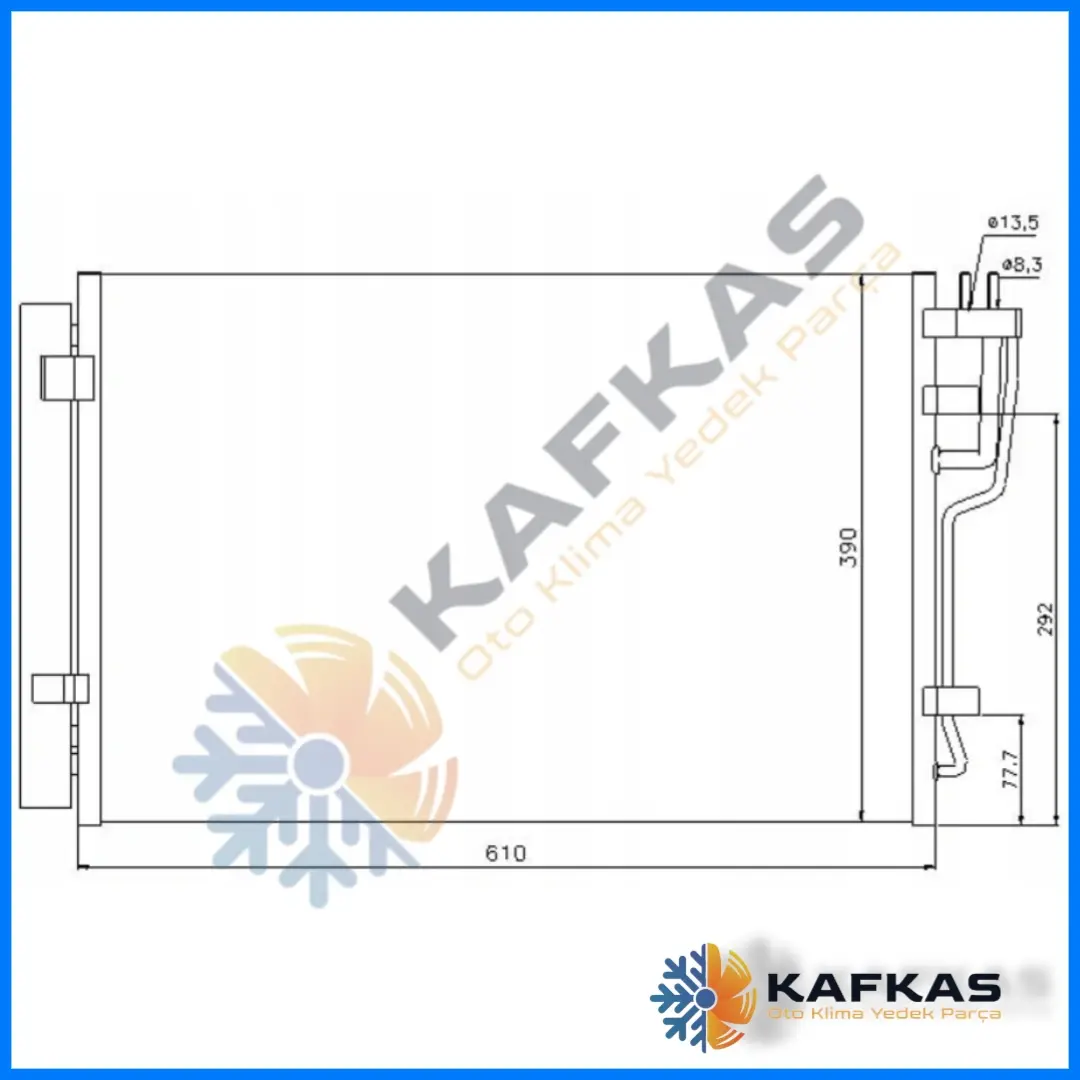 HYUNDAİ i30 - ELANTRA | KIA CEED  KLİMA RADYATÖRÜ