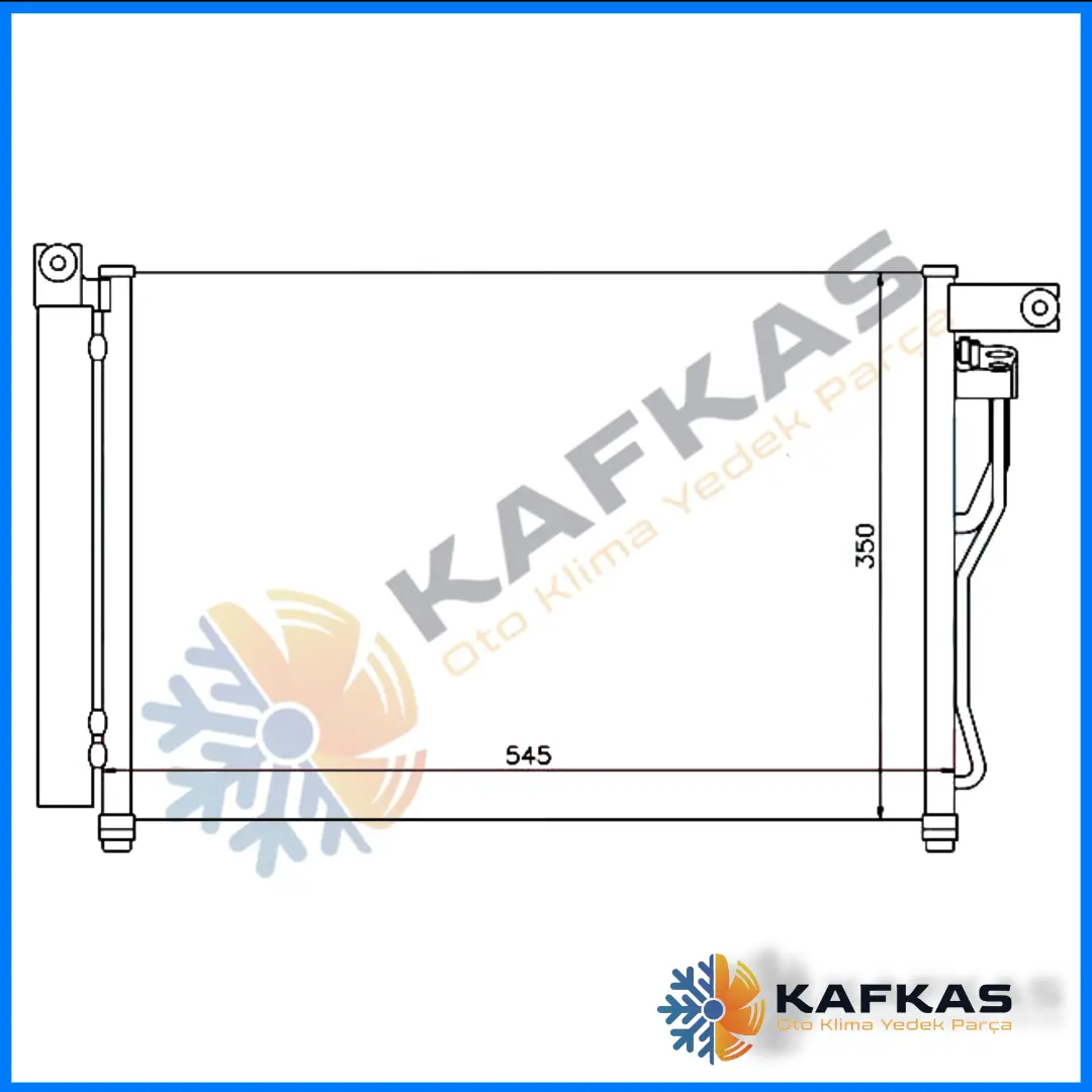 HYUNDAİ ERA 1.5 CRDI DIESEL KLİMA RADYATÖRÜ