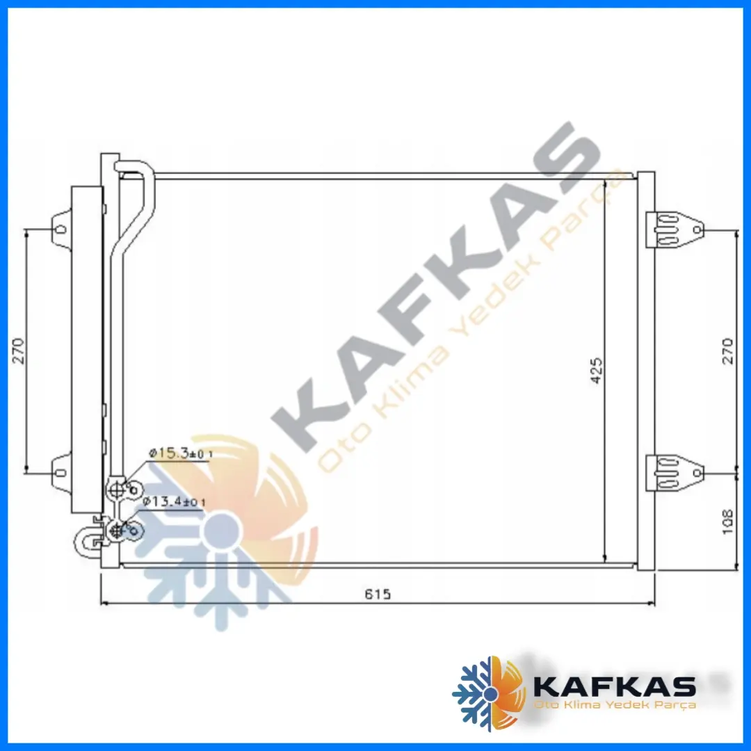 VOLKSWAGEN PASSAT B6 | CC KLİMA RADYATÖRÜ