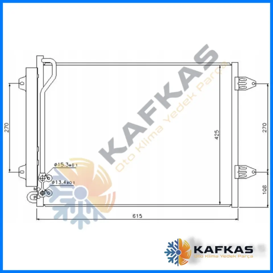 VOLKSWAGEN PASSAT B6 | CC KLİMA RADYATÖRÜ