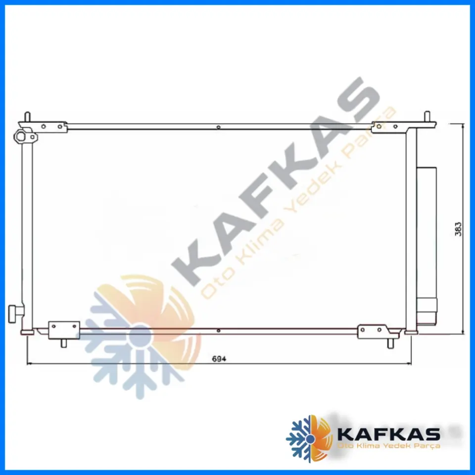 HONDA CR-V KLİMA RADYATÖRÜ